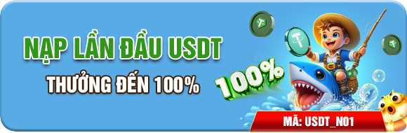 banner nạp đầu usdt tặng 100%